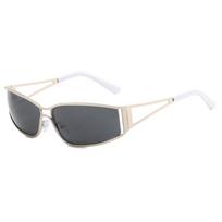 Y2k Sun Glasses Steampunk Glasses Women Men Oversized Designer Gradient Goggle Sun Glasses Shades Eyeglasses Mirror Eyeglasses
