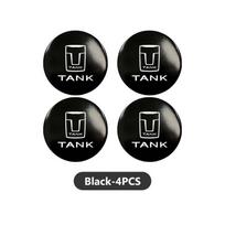 Car Styling Wheel Center Hub Caps Rim Cover Badge Emblem Stickers For TANK Great Wall 300 400 500 700 2021-2024