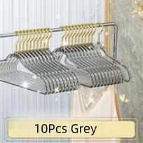 10Pcs Thickened Acrylic Clothes Hangers Non-marking Clothes Drying Rack  for Household pilka