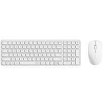 Rapoo 9300S Multi-Mode Wireless Keyboard & Mouse Combo balta