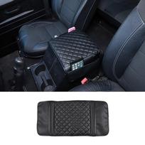 For Land Rover Defender 90 110 2004-2019 Leather Car Seat Armrest Center Console Box Cover Car Accessories