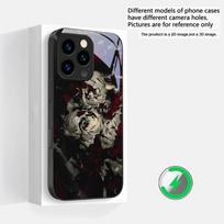Bark texture texture Suitable For iPhone 16E 17 Pro Max 15 Pro 14 13 Plus 12 mini 11 16 Air 17Pro magnetism Glass Phone Case iPhone 15 Pro Max