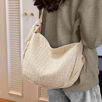 Tote bag new cloth bag women's bag messenger bag versatile large capacity casual large bag single shoulder dumpling bag