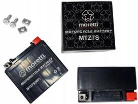 Akumulator Żelowy Moretti 12V 6Ah 130A Ytz7S Mtz7S Quad Cross Skuter Motor
