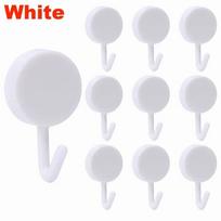 10 Piece Set Kitchen Gadgets Hat Hook Home and Decoration Keys Hanger Bathroom Organizer Storage Household Use Hooks Kitchenware 10Pcs tamsi chaki spalva