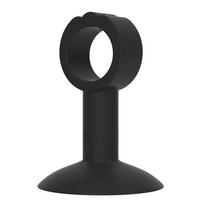 Suction Cup Door Stopper, Silicone Bumper Door Guard, Furniture Wall Protector Anti-Collision Pad, Home Hardware Accessories (Black,1PCS) juoda