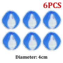 6/12pcs Downy Laundry Balls Pet Hair Remover Washing Capsules Removes Lint Personal Care Clothes Limpieza Reusable Ball Catch