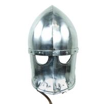 Italo-Norman Nasal Medieval Helmet - 18 Gauge Steel Gift for LARP Reenactment