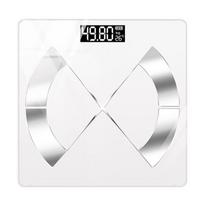 Smart Bluetooth Personal Weight Scale: Accurate, Compact, and Perfect for Home Use Battery Type; Ordinary scale balta