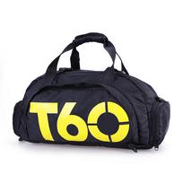 Multi-Functional Waterproof Nylon Gym Bag - Versatile Backpack For Soccer, Swimming, Taekwondo, And Travel juoda