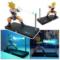 Dragon Ball Son Goku KameHameHa Naktinė lemputė Detali dinamika Stalo dekoracija Puikiai tinka dovanoms Kolekcijoms