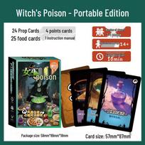 Witch's Poison: Casual Strategy & Deduction Board Game (2-4 Players)