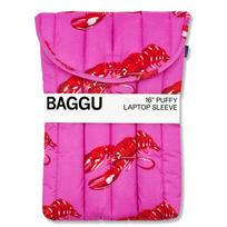 [Bakubag] 16-inch Laptop Pouch Pink Lobster