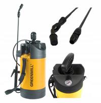 Professional pressure sprayer with pressure gauge 5l