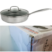 Zilan ZLN9679 26cm Deep Fry Pan with lid (Damaged packaging)