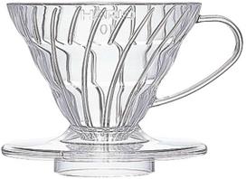 Hario Plastic Coffee Dripper V60-01 Clear