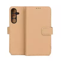 TFO Smart Triangle book-style phone case for Samsung Galaxy S25 FE (S731), brown