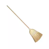 York Universal broom with a wooden handle, Sorgo
