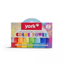 York Color Power 7-piece microfiber cloth set.