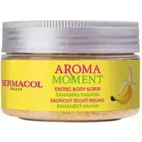 Dermacol Aroma Moment Bahamas Banana Exotic Body Scrub - Sugar scrub with banana scent.