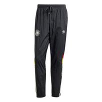 Adidas Originals Vokietija Sportinis Kostiumas Kelnės Europos Čempionatas Retro Universalios Laisvalaikio Kelnės Vyriškos Kelnės Juodos IY7051 M