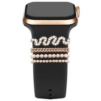 Decoration For Apple watch band 9 8 7 6 se Diamond Jewelry Charms Accessories correa samsung/Huawei strap 20/22mm watch Bracelet