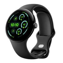 Original Silicone band For Google Pixel Watch 4 3 2 strap 41mm Smartwatch Accessories wrist Bracelet Correa Pixel Watch 4 3 45mm Pixel Watch 3 45mm&S juoda