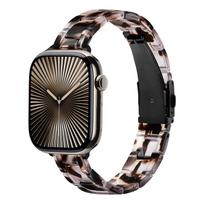 Slim Straps For Apple Watch band 40mm 41mm 44mm 45mm 49mm 46mm 42mm correa Resin Bracelet iwatch Series 10 9 8 7 6 3 SE ultra 2 S10 42-38 40 41 mm