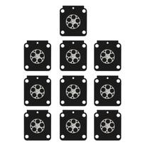 10pcs Carburetor Metering Diaphragm For Stihl 4314 121 4700 For Zama A015053 C1Q Carb Chainsaw Lawn Mower Carburetor Parts China Mainland