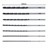 7PCS 300mm Wood Drill Bit Set 4-12mm Brad Point Round Shank For Hardwood Softwood Plastic Acrylic Drilling Tools China Mainland