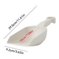 Multifunctional Soil Scoop Thickened Ergonomic Food Scooper Shovel Home Gardening Tools Lightweight for Transplanting Planting