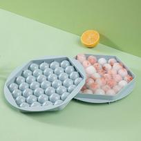 37 Ice Boll Hockey PE Mold Frozen Whiskey Ball Popsicle Ice Cube Tray Box Lollipop Making Gifts Kitchen Tools Accessories mėlyna