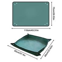 Waterproof Oxford Cloth Gardening Soil Repotting Pad Large Thickened Foldable Garden Indoor Planting Mat For Succulents Cactus