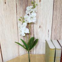 12 Heads 2 Forks Artificial Butterfly Orchid Real Touch Butterfly Orchid Flowers Silk Faux Flowers Simulation Flower Home Party Wedding Decor CDN balta