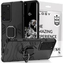 Etui Alogy Stand Ring Armor Do Samsung Galaxy S21 Ultra Czarne
