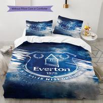 Everton Rašto Patalynės Komplektas Antklodės Užvalkalas Pagalvės Užvalkalas Namų Dekoras Dovana (1 * antklodės užvalkalas + 2 * pagalvės užvalkalai, be šerdies) 135x200cm