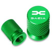 For Dacia Duster Logan Sandero Lodgy Dokker Stepway Mcv 2 Solenza La 4Pcs Metal Car Tire Valve Caps Wheel Dust Cover Accessories