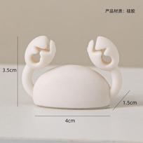1pcs Crab Cable Organizer Creative Desktop Data Cable Storage Mobile Charging Cable Fixing Device Earphone Cable Sorting Hub
