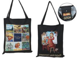 Torba Na Ramię Materiałowa Van Gogh Kolaż Eko Torba Malarstwo Prezent