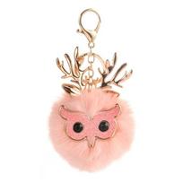Brelok Do Kluczy Bambi Pompon Zawieszka Do Torebki Plecaka Prezent Moda
