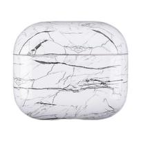 Marble Pattern Case For Apple Airpods 4 4th Generation 2024 Hard PC Cover For AirPods Pro 3 2 1 Protective Cases Fundas For AirPods 4 2024