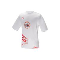 Puma Born To Win Series Moba Team Logo Crew Neck T-Shirt Unisex Tops White 605762-08 S
