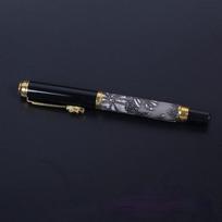 Auksinis rašiklis Roller Ball Dragon Clip Rich Culture Gėlių pasirinkimas Geriausia verslo dovana pilka