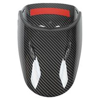 Motociklo priekinio purvasargio prailgintuvas, anglies pluošto rašto, lygaus paviršiaus, pakaitinis gatvės motociklui