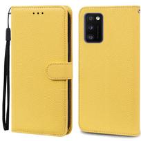 A41 Case For Samsung Galaxy A41 Case Wallet Leather Filp Case For Samsung A41 A 41 Case A415F Soft Silicone Cover Coque Fundas For Samsung A41 geltona
