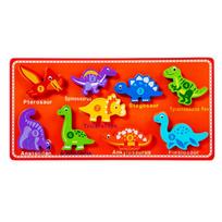 3D Puzzle Children's Early Education Toy Animal Transportation Velcro Sea Fruit Shape Funny DIY Paste Puzzle Toys Gifts for Kids Y5225YY-