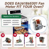 EAU61865301 Cooling Fan Motor Assembly Microwave Oven Accessories Enduring China Mainland