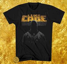 Naujas Marvel Luke Cage Klasikinis Komiksų Vintažinis Juodas Vyriškas Unisex Marškinėlis S