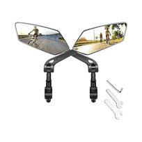 & E-Bike Rearview Mirror, 360-Degree Adjustable Safety Mirror, Cycling Accessory for Road and Mountain Bikes One Size