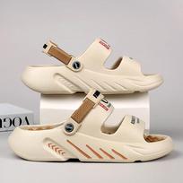 Summer Men's Massage Slippers Outdoor Sandals Beach Comfortable Slides Indoor Casual Shoes Clogs Men Sandals Big Size 47 48 CN39-40